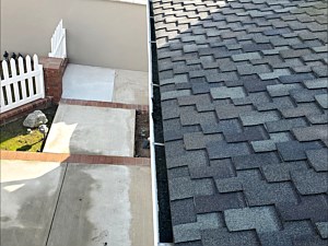 Before Gutter Cleaning